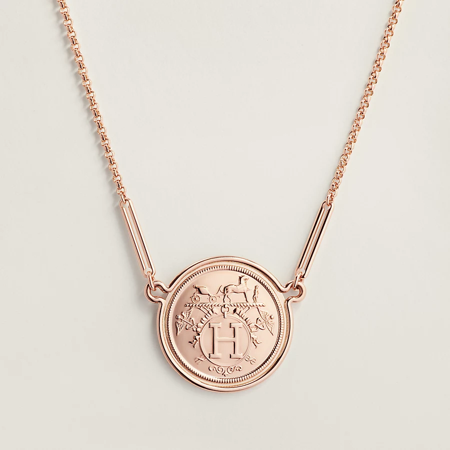 Replicate Hermès Ex-Libris pendant, very large model(1:1 replica)