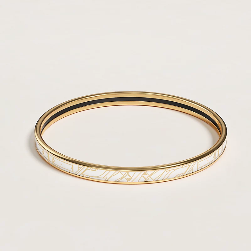 Replicate Toy Lock Ring  Enamel Bracelet(1:1 replica)