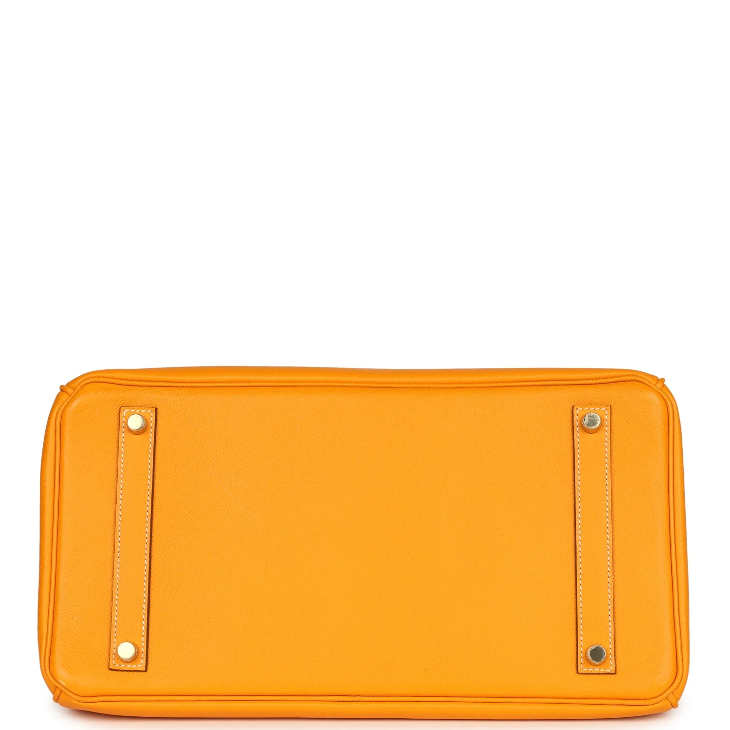 Replicate Hermes Birkin 35 Jaune D'or Candy Epsom Permabrass Hardware(1:1 replica)