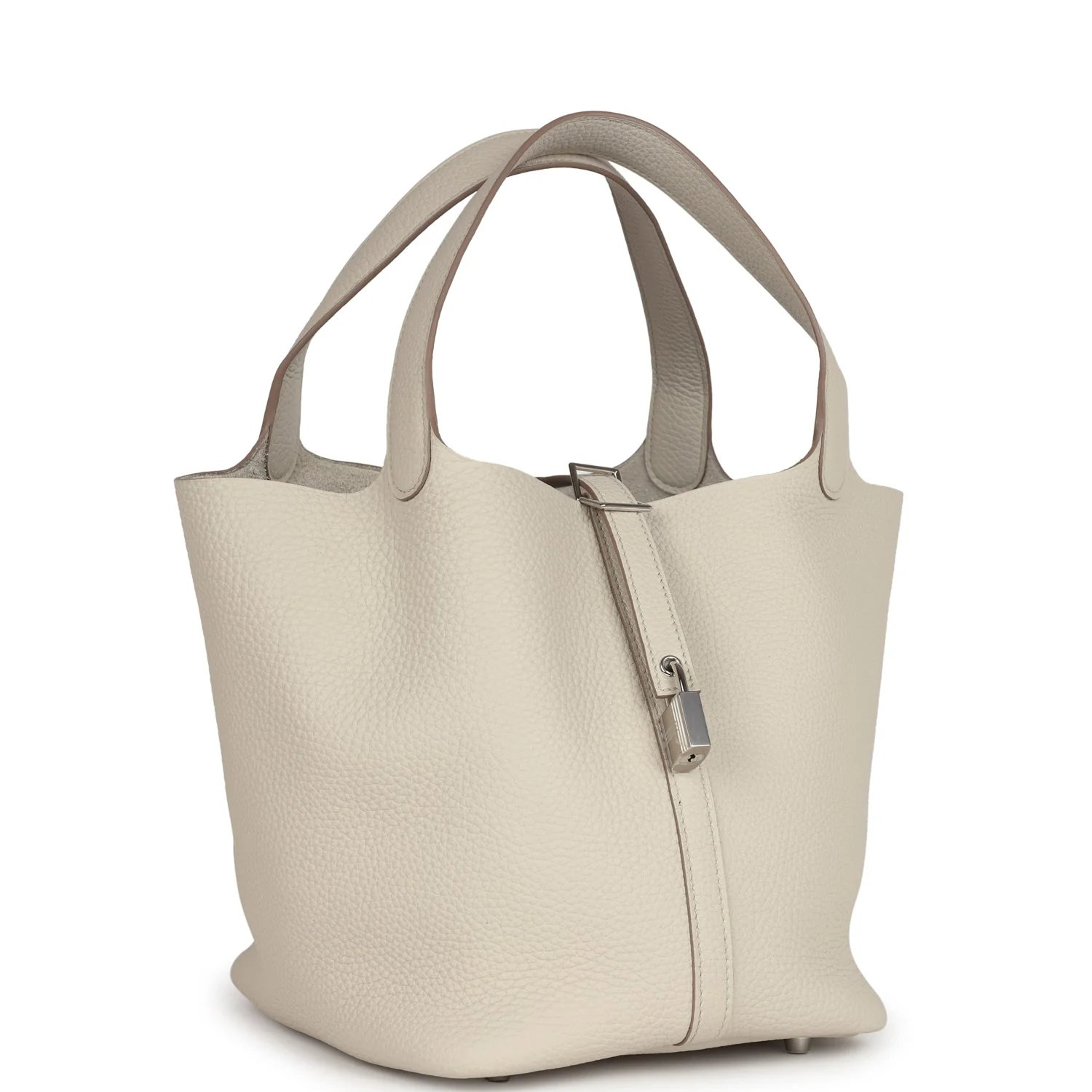 Replicate Hermes Picotin Lock 22 Beton Clemence Palladium Hardware(1:1 replica)