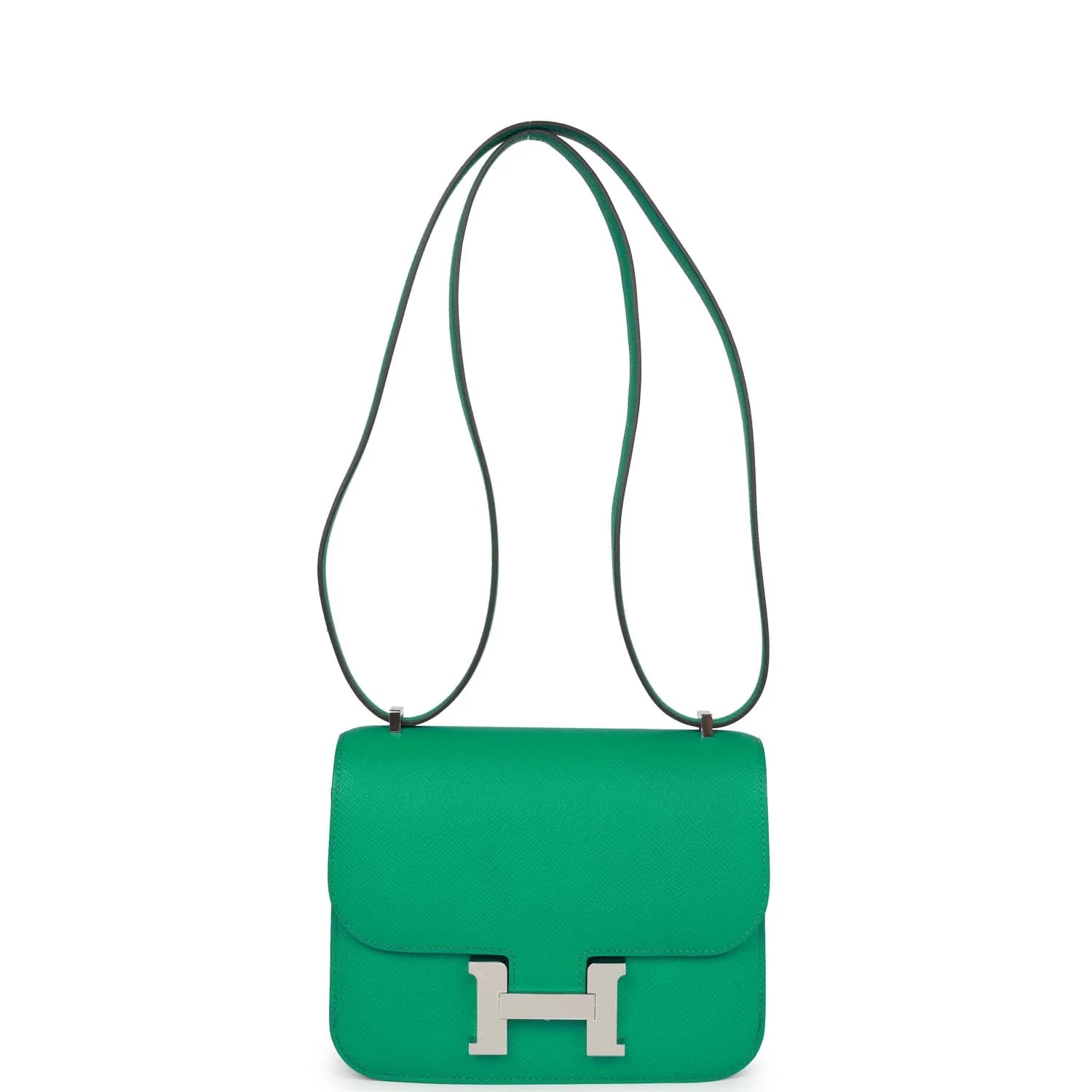 Replicate Hermes Constance 18 Vert Jade Epsom Palladium Hardware(1:1 replica)
