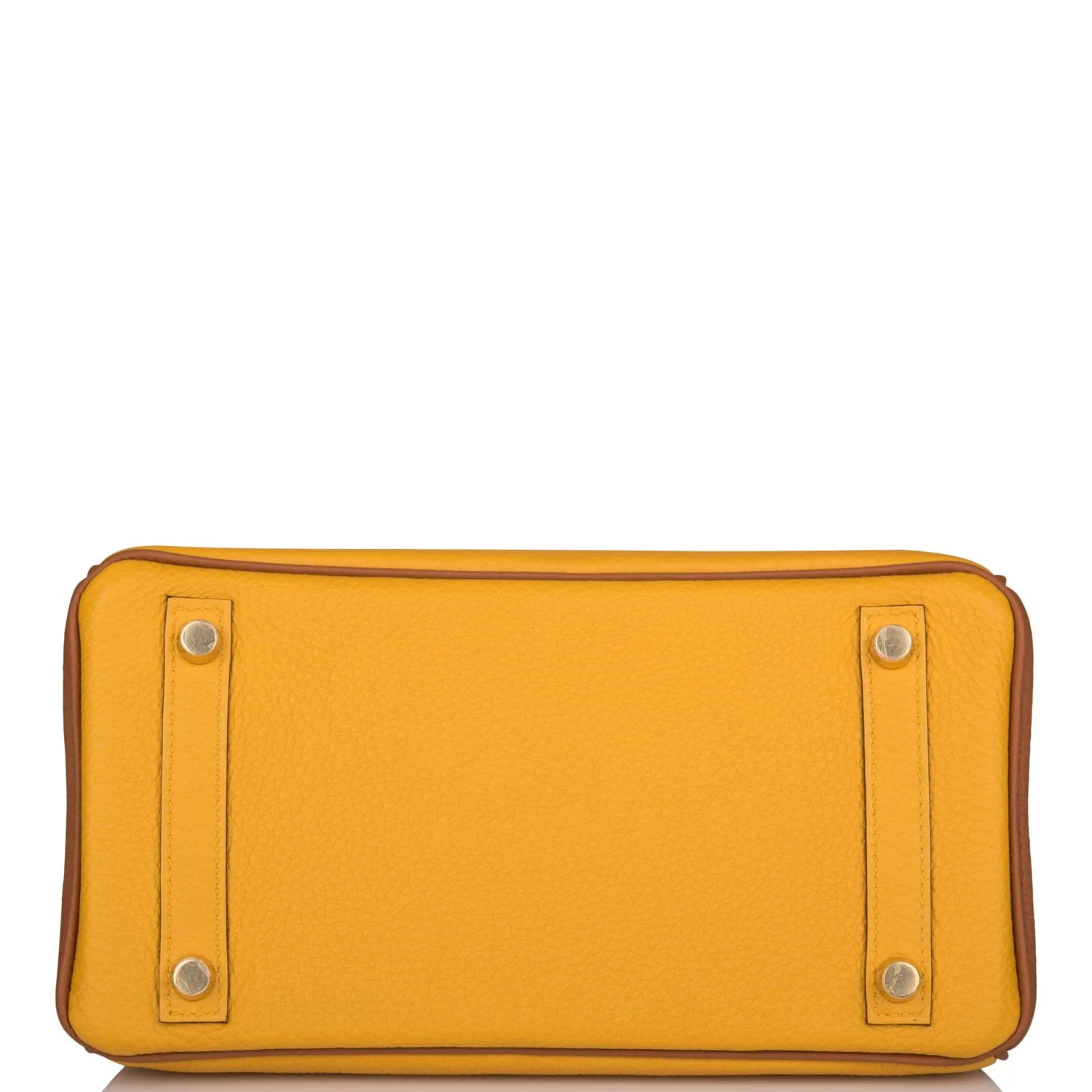 Replicate Hermes Special Order (HSS) Birkin 25 Jaune Ambre and Gold Togo Permabrass Hardware(1:1 replica)