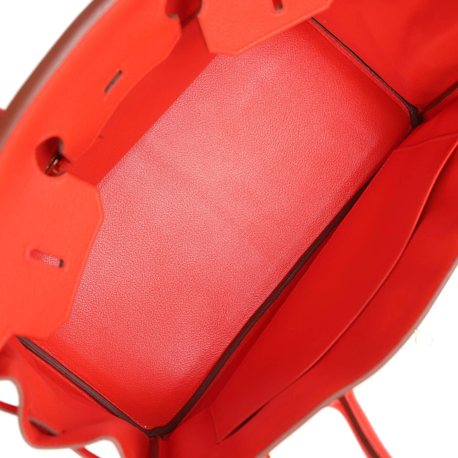 Replicate Hermes Birkin 35 Capucine Togo Gold Hardware(1:1 replica)