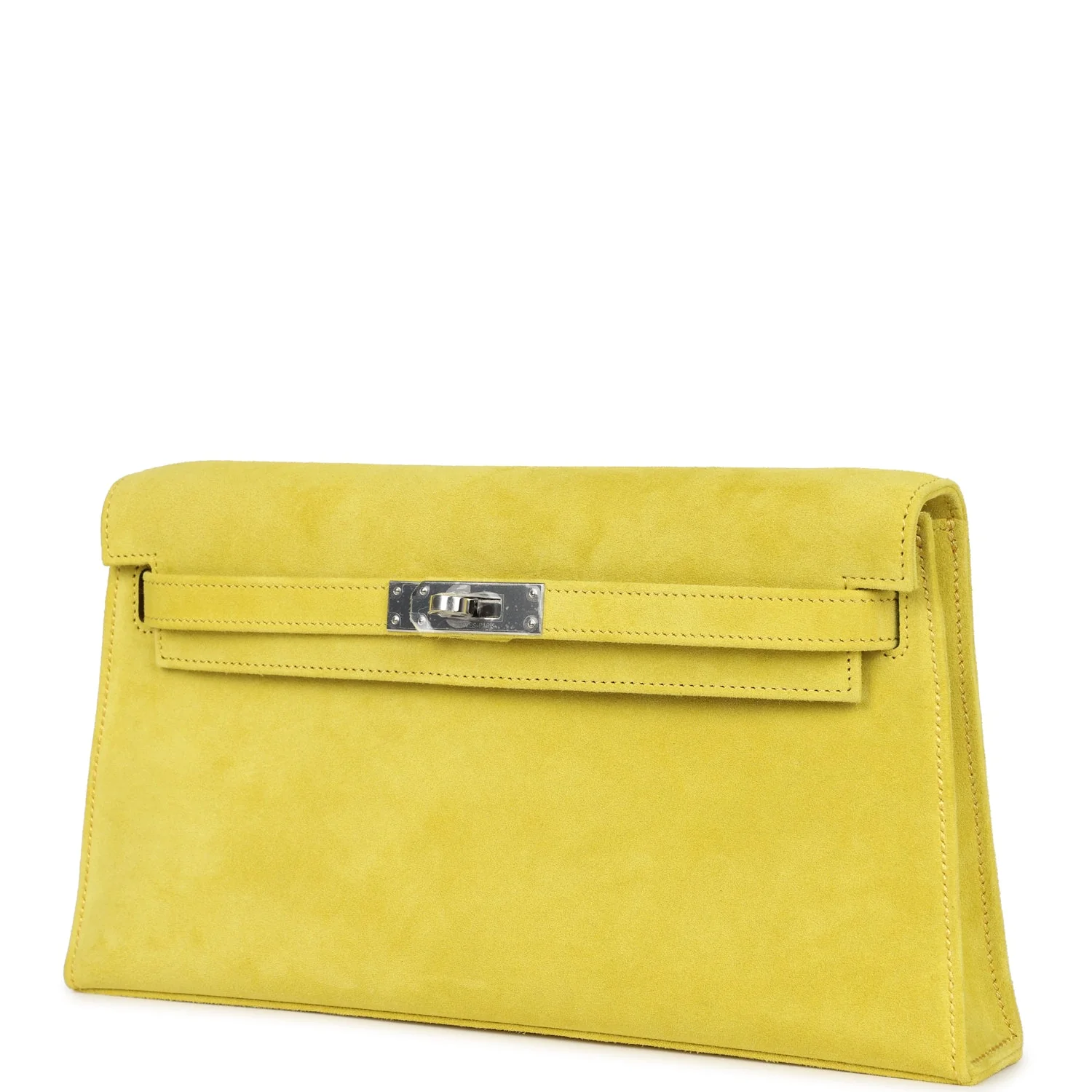 Replicate Hermes Kelly Elan Jaune De Naples Doblis Palladium Hardware(1:1 replica)
