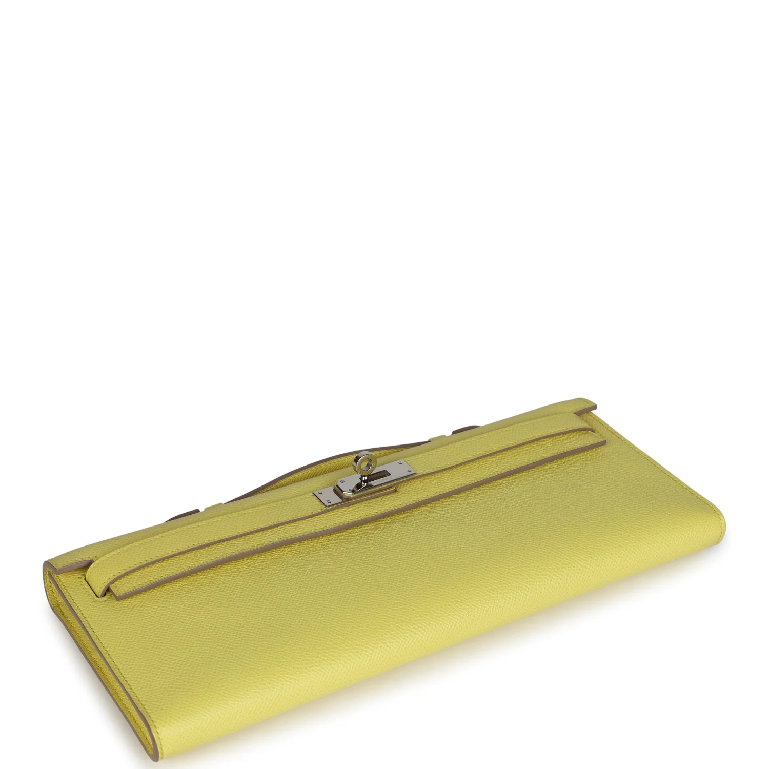 Replicate Hermes Kelly Cut Soufre Epsom Palladium Hardware(1:1 replica)