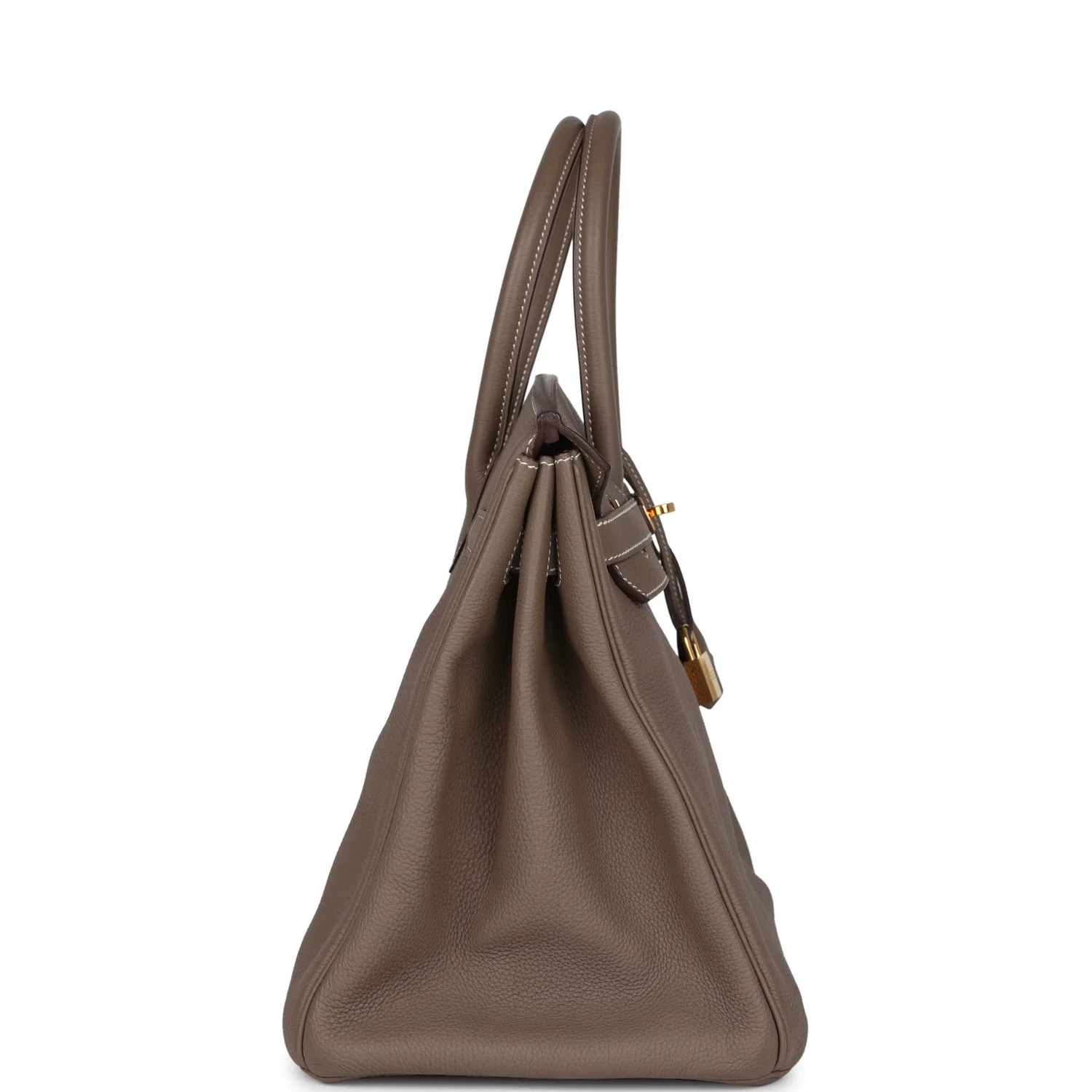 Replicate Hermes Birkin 35 Etoupe Togo Gold Hardware(1:1 replica)