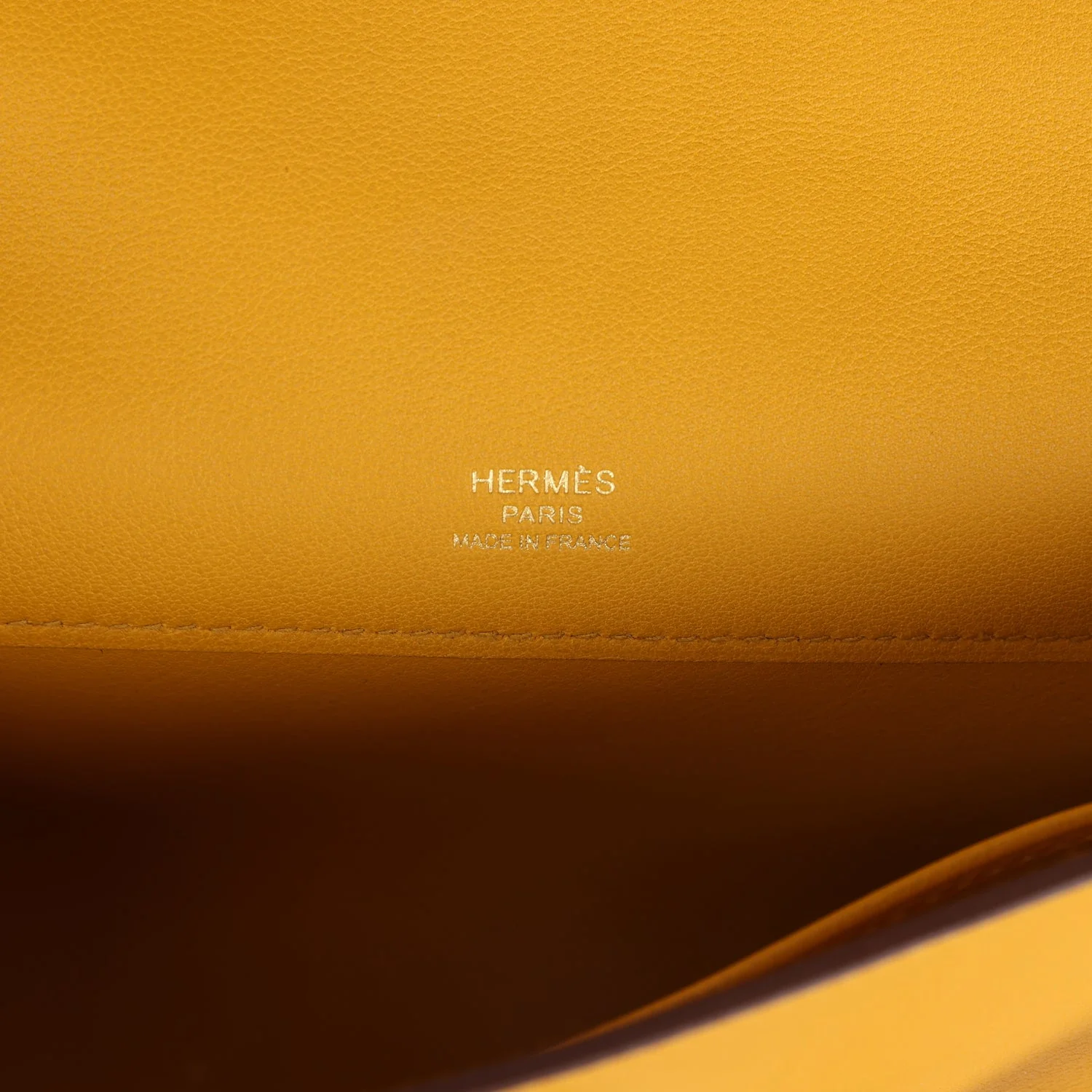 Replicate Hermes Kelly Cut Jaune Ambre Swift Gold Hardware(1:1 replica)