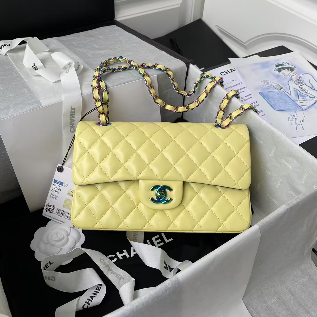 Replicate Chanel Small Classic Handbag Gradient Metal(1:1 replica)