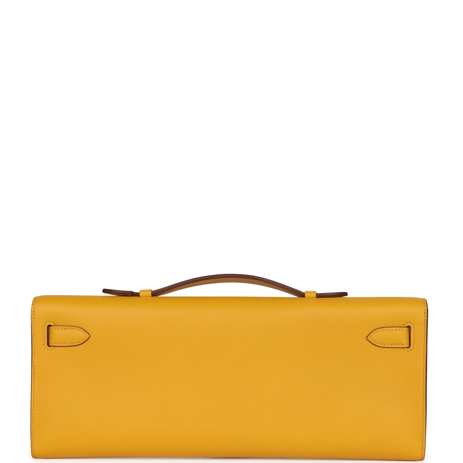 Replicate Hermes Kelly Cut Jaune Ambre Swift Gold Hardware(1:1 replica)