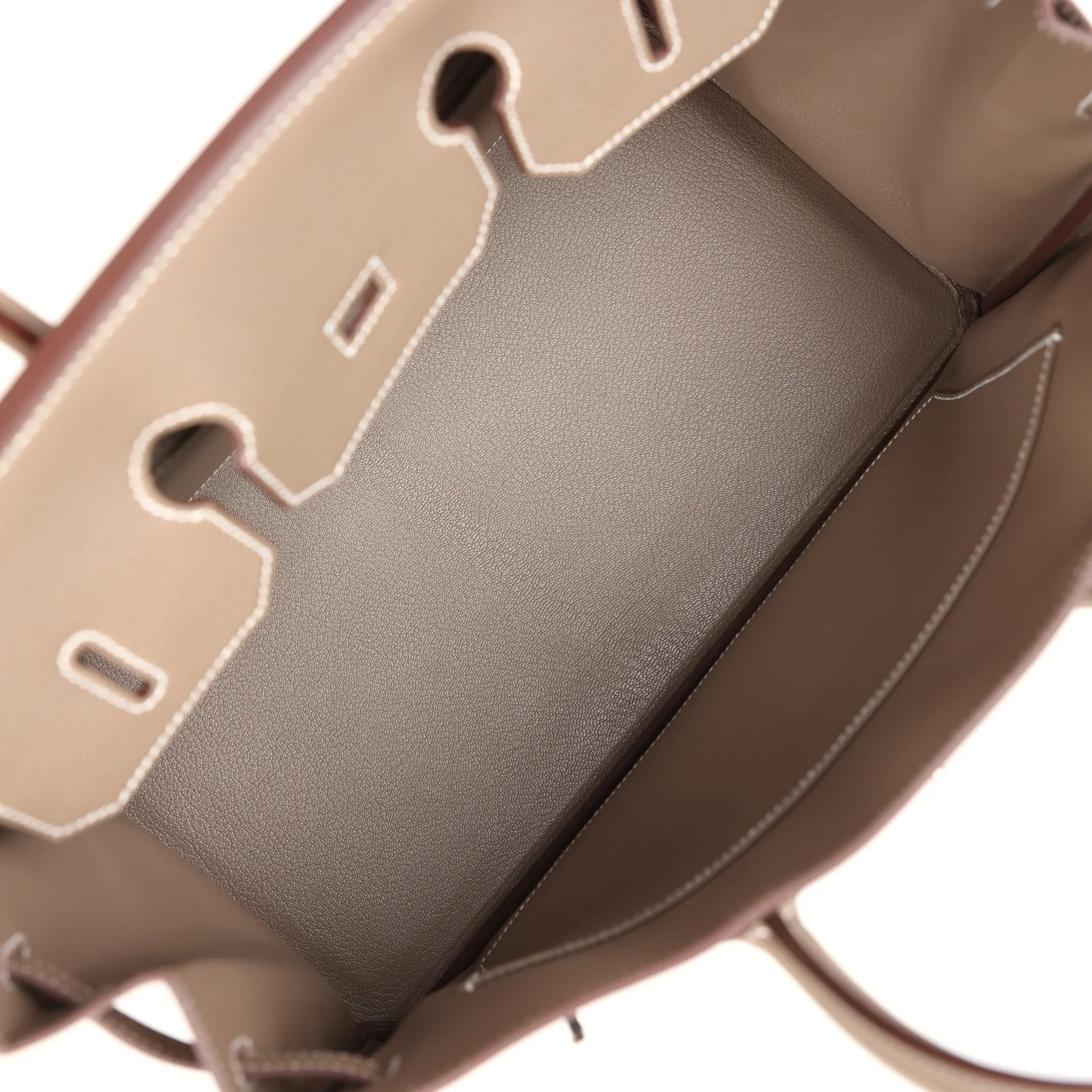 Replicate Hermes Birkin 35 Etoupe Togo Palladium Hardware(1:1 replica)