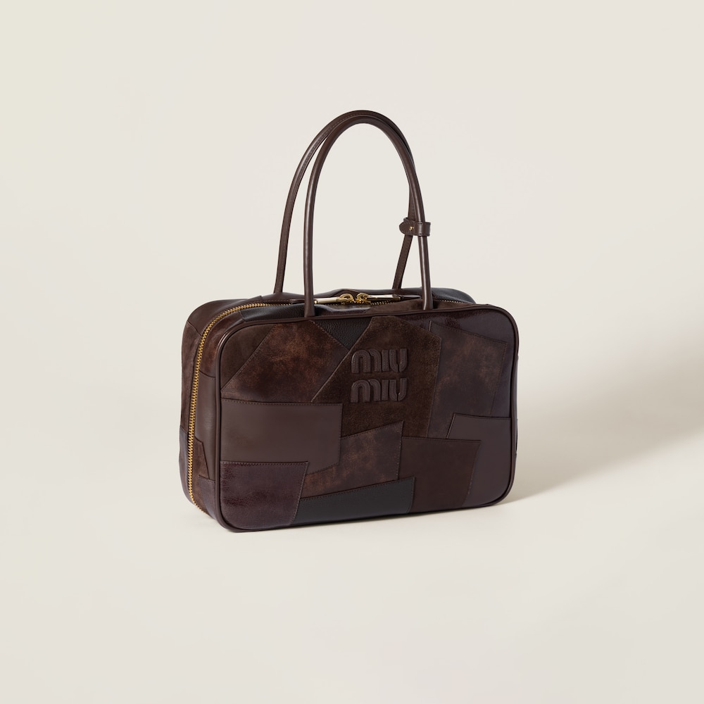 Replicate Leather patchwork Beau bag(1:1 replica)