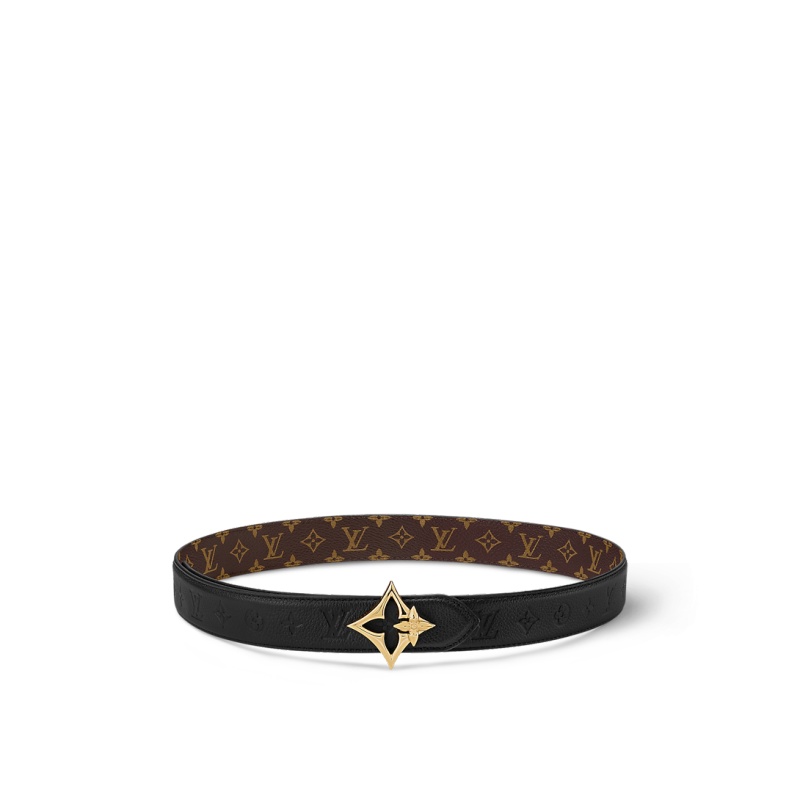 Replicate LV Flowergram 30mm Reversible Belt(1:1 replica)