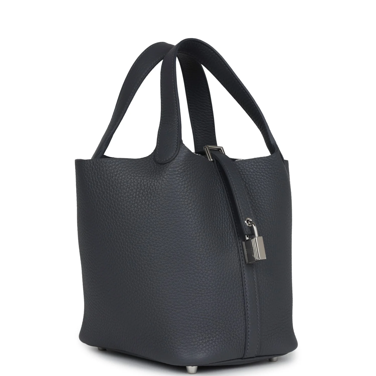 Replicate Hermes Picotin Lock 18 Ardoise Clemence Palladium Hardware(1:1 replica)