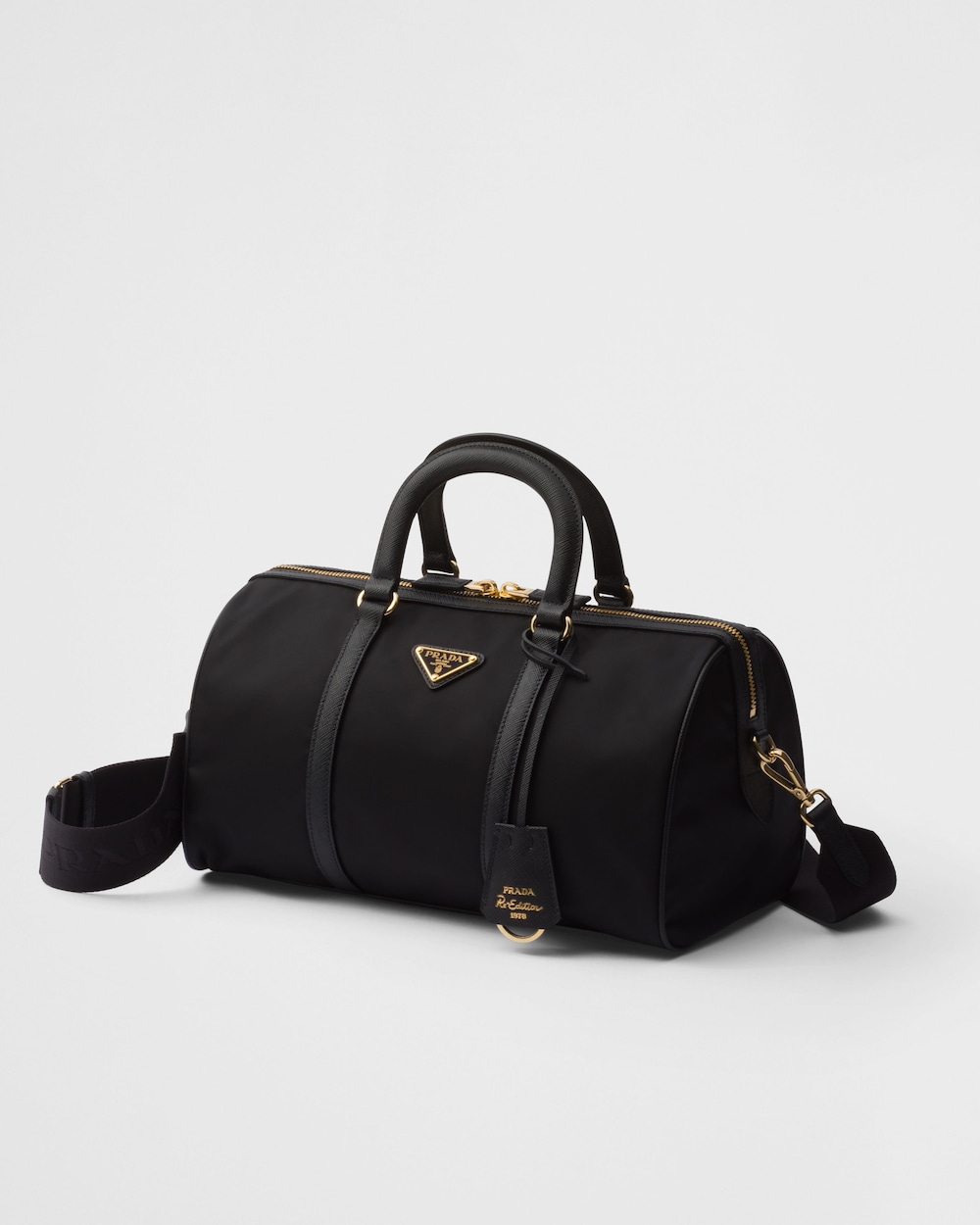 Replicate Prada Re-Edition 1978 Medium Re-Nylon and Saffiano Leather Top-Handle Bag(1:1 replica)