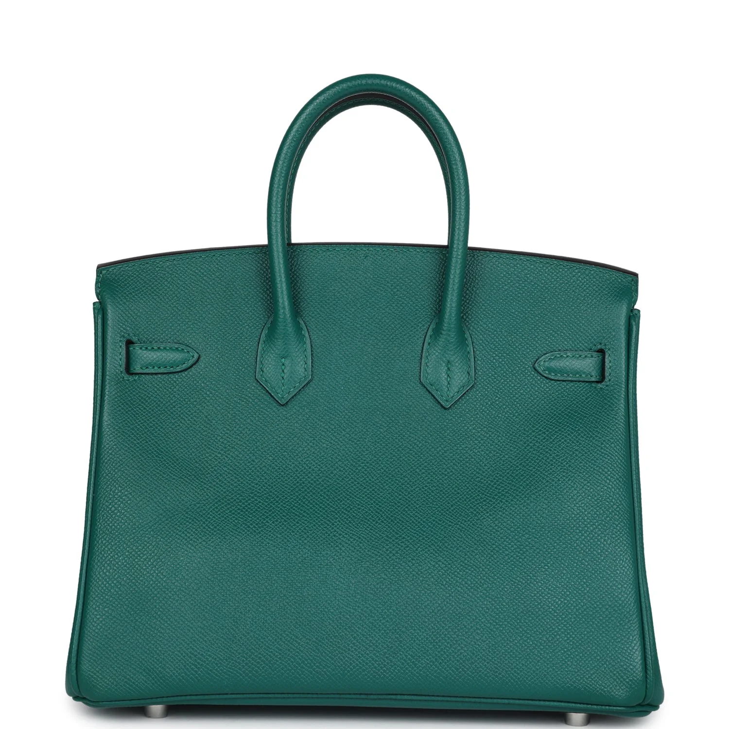 Replicate Hermes Birkin 25 Malachite Epsom Palladium Hardware(1:1 replica)