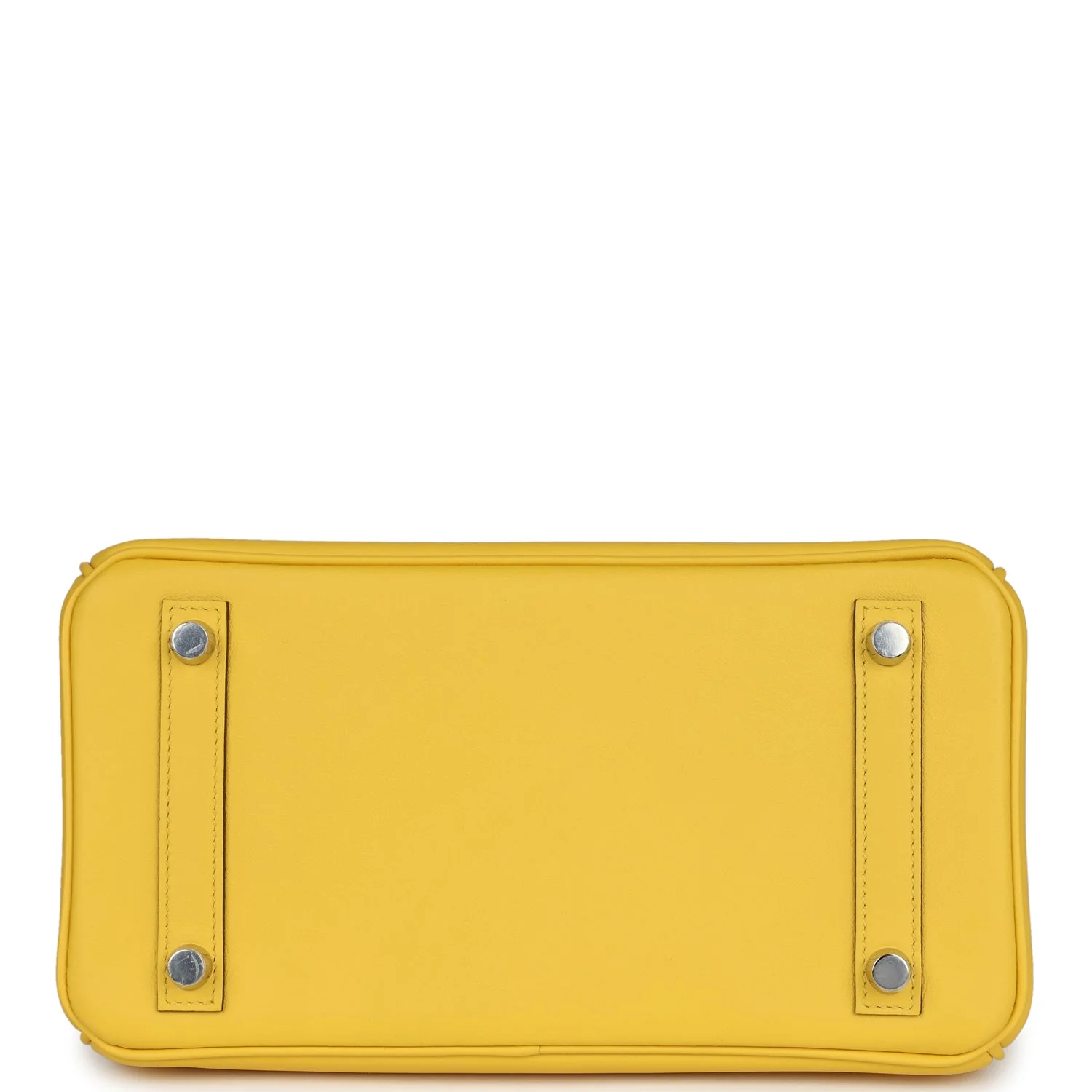 Replicate Hermes Birkin 25 Jaune de Naples Swift Palladium Hardware(1:1 replica)