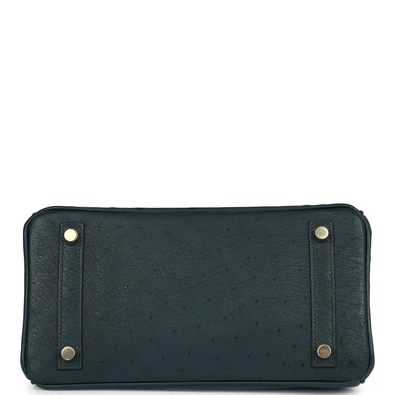 Replicate Hermes Birkin 25 Vert Cypres Ostrich Gold Hardware(1:1 replica)