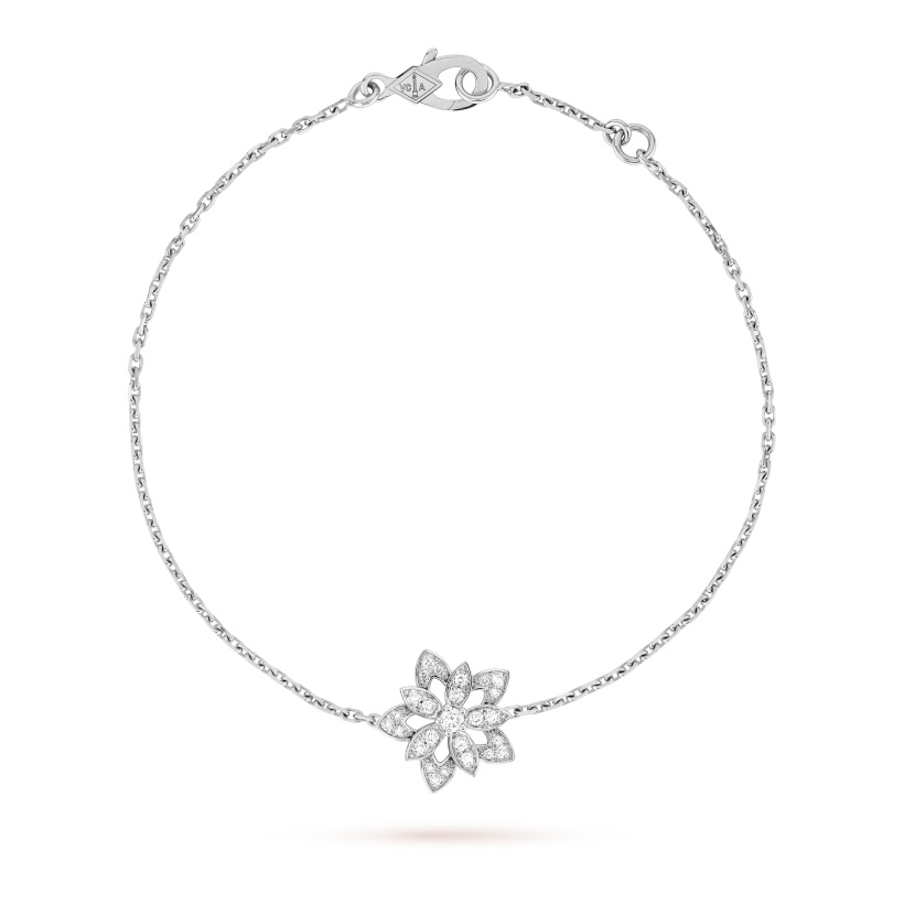 Replicate Lotus openwork bracelet mini model(1:1 replica)