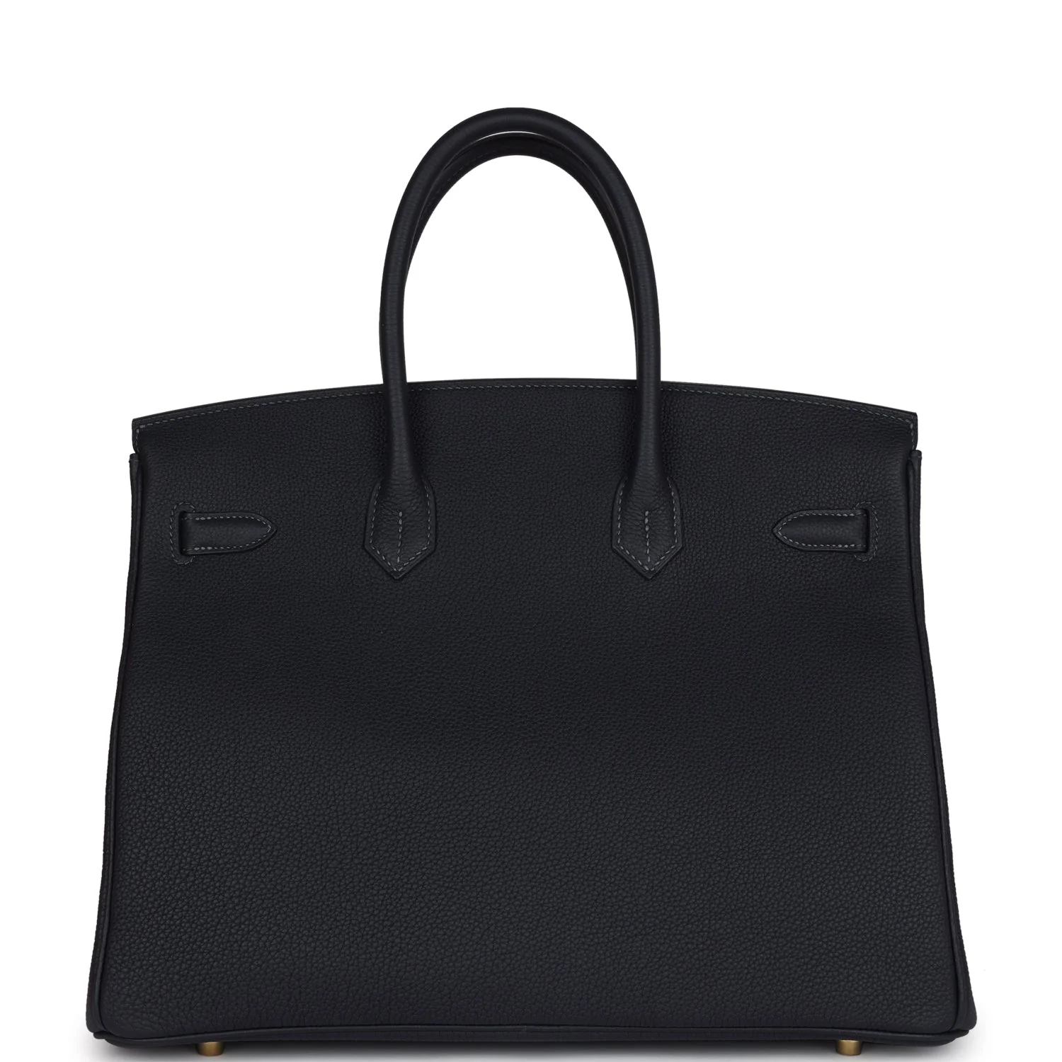 Replicate Hermes Birkin 35 Caban Togo Gold Hardware(1:1 replica)