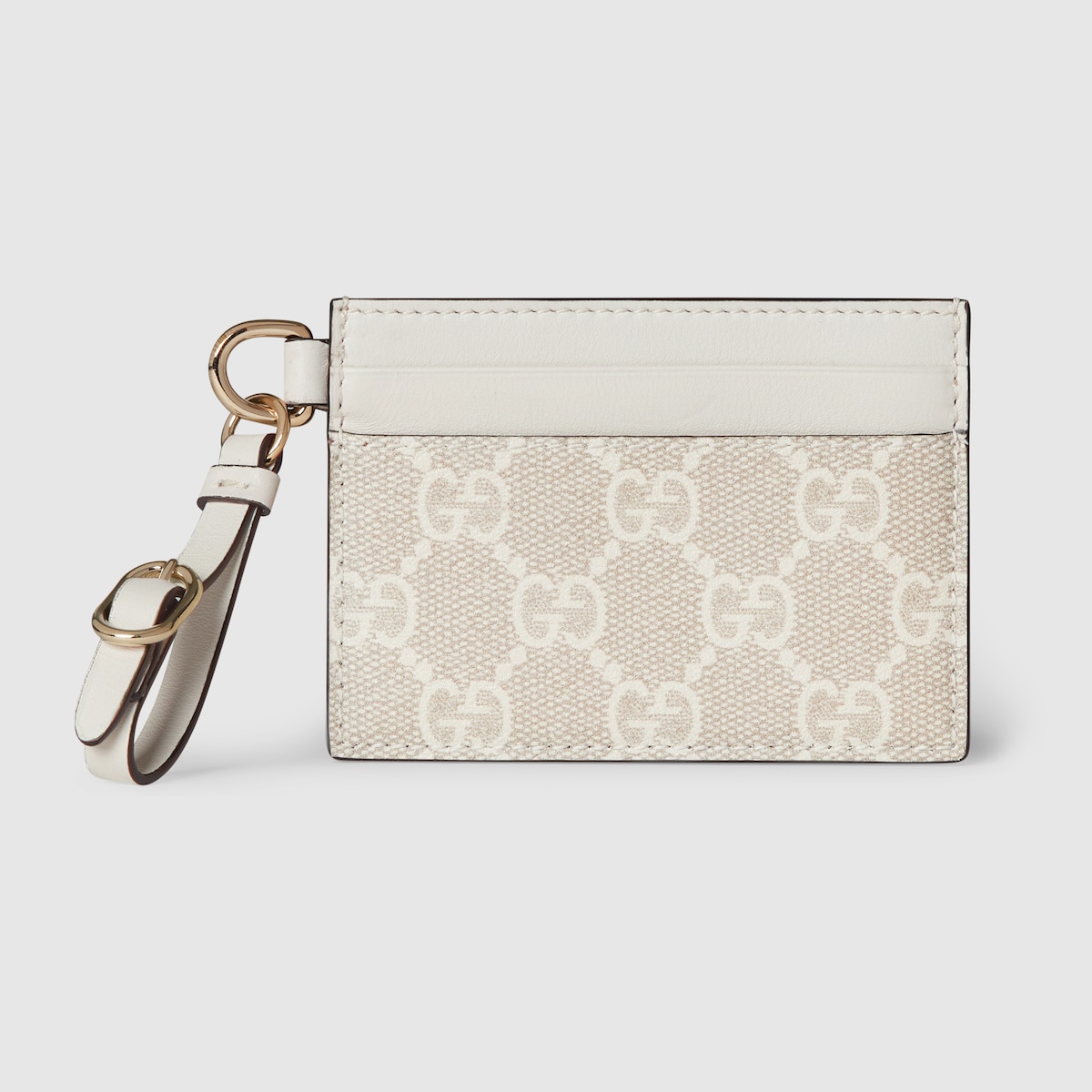 Replicate GG Emblem Card Case With Strap(1:1 replica)