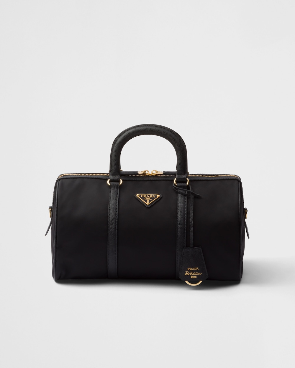Replicate Prada Re-Edition 1978 Medium Re-Nylon and Saffiano Leather Top-Handle Bag(1:1 replica)