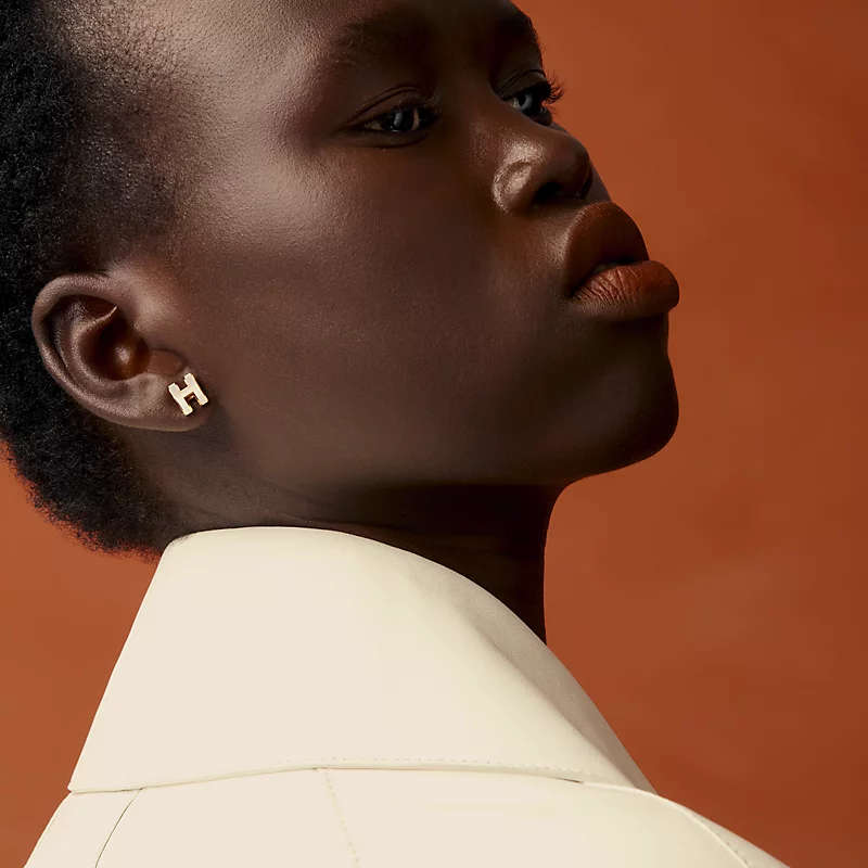 Replicate Mini Pop H Earrings(1:1 replica)