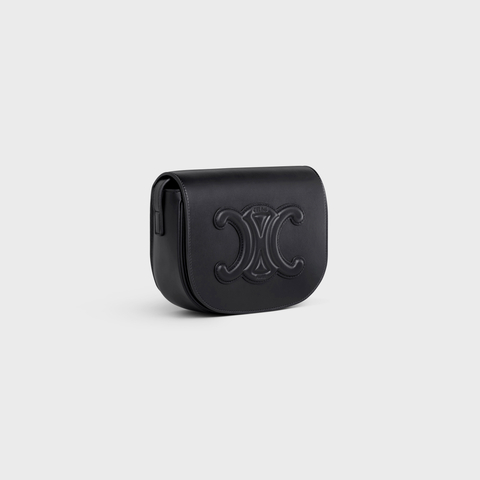 Replicate FOLCO CUIR TRIOMPHE IN SMOOTH CALFSKIN BLACK(1:1 replica)