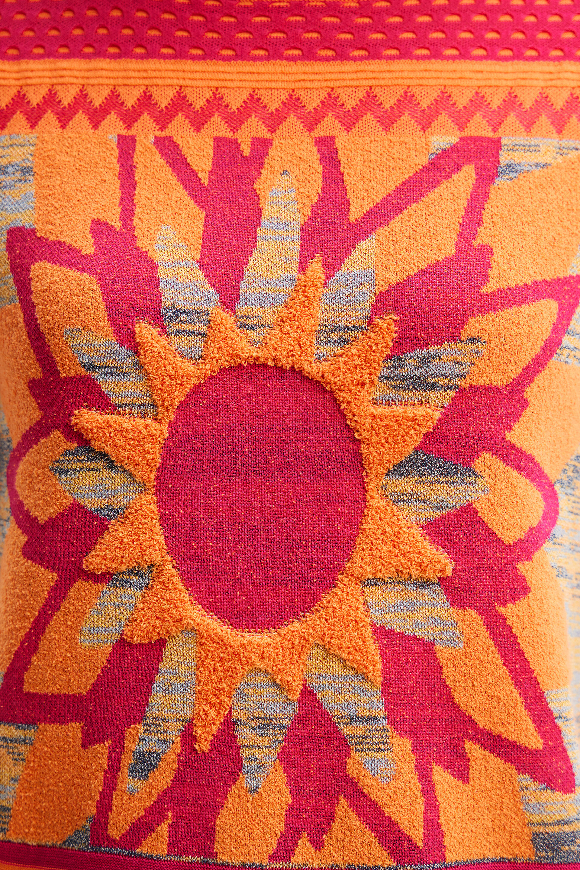 Sun knit T-shirt
