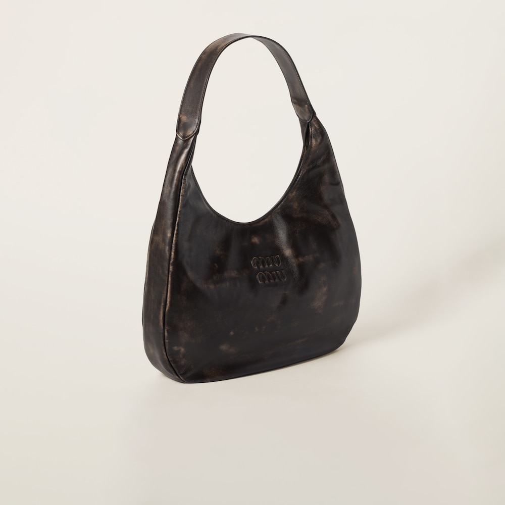 Replicate Nappa leather hobo bag(1:1 replica)