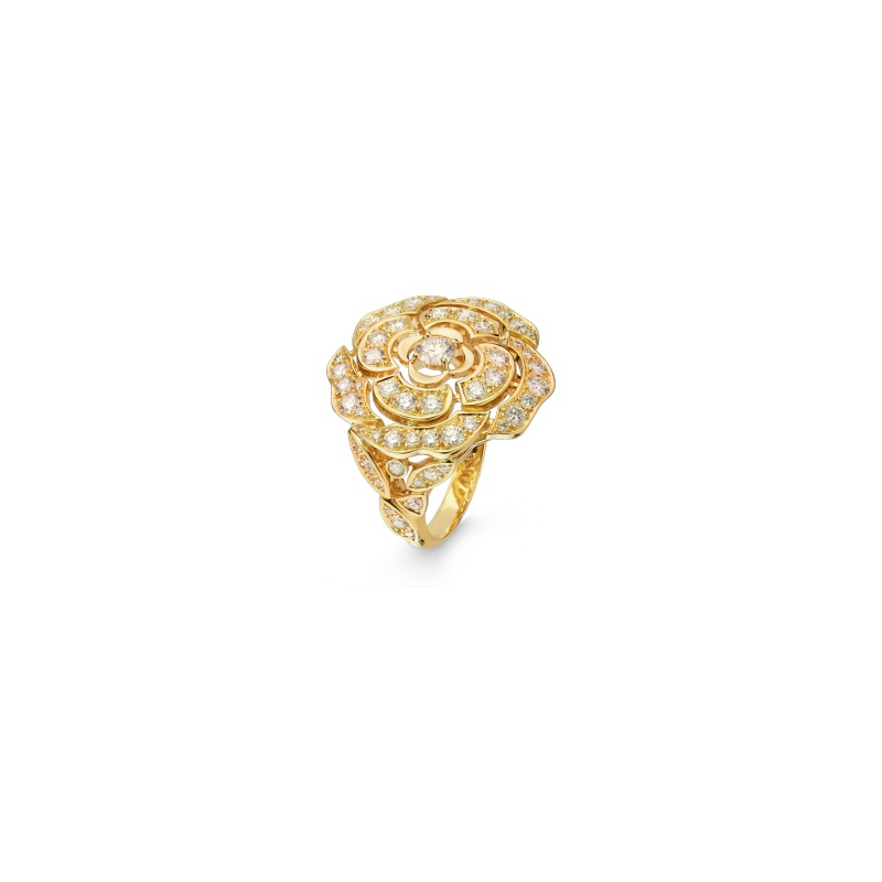Replicate Bouton de Camélia ring(1:1 replica)