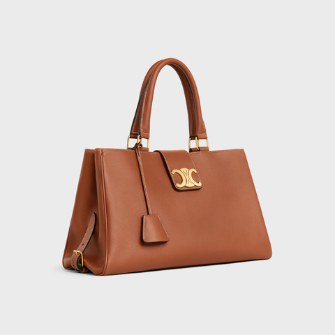 Replicate MEDIUM APPOLINE BAG IN SUPPLE CALFSKIN TAN(1:1 replica)