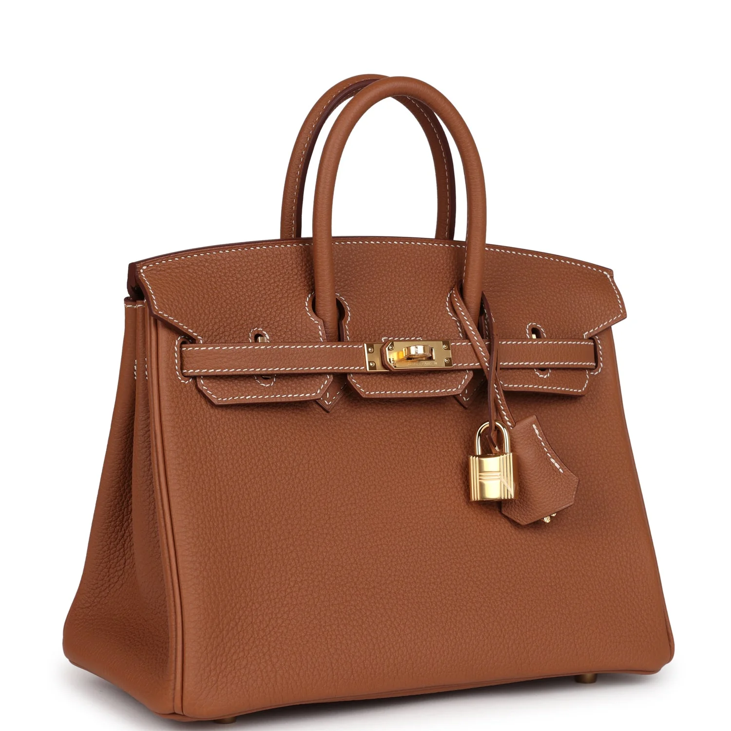 Replicate Hermes Birkin 25 Gold Togo Gold Hardware(1:1 replica)
