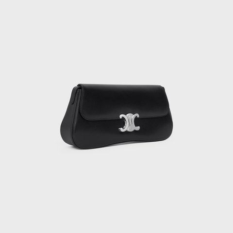 Replicate MEDIUM CELINE LOLA BAG IN SHINY CALFSKIN BLACK(1:1 replica)