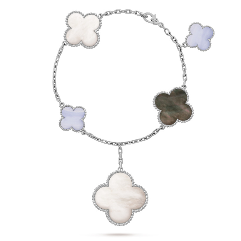 Replicate Magic Alhambra bracelet, 5 motifs(1:1 replica)