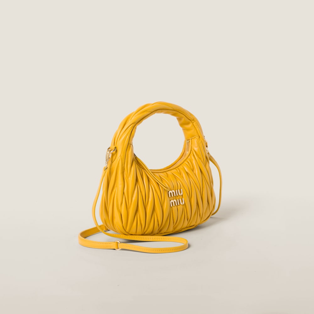 Replicate Wander matelassé nappa leather hobo bag(1:1 replica)