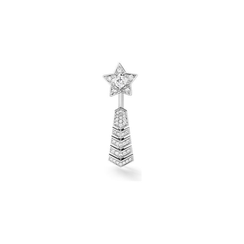 Replicate Comète Chevron single earring(1:1 replica)