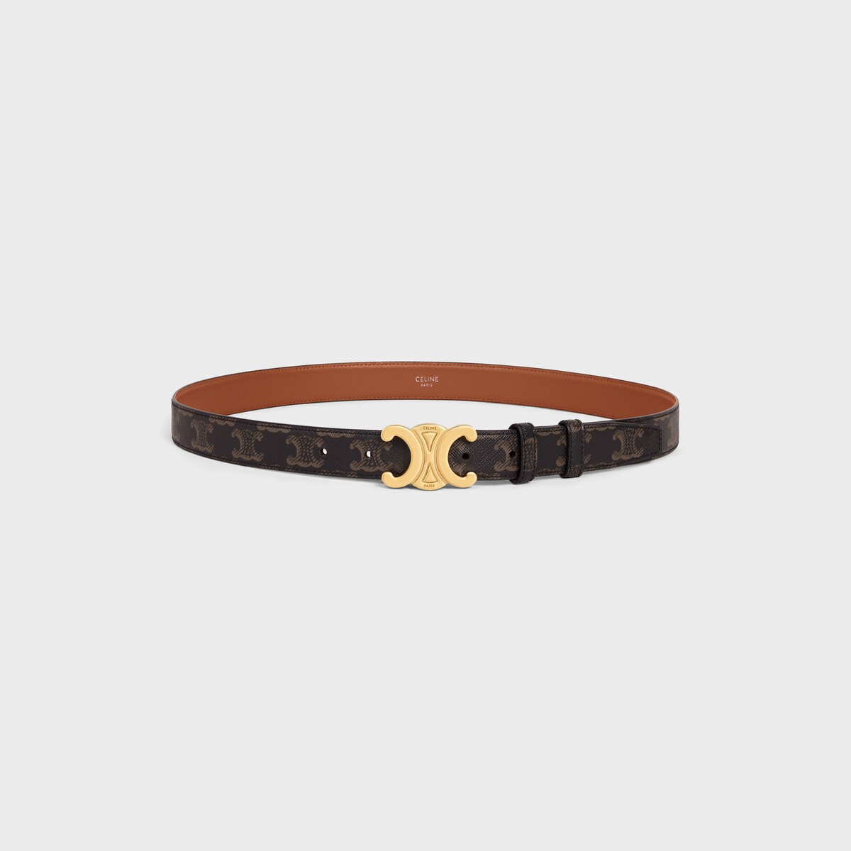 Replicate Medium Triomphe Belt in Triomphe Canvas(1:1 replica)