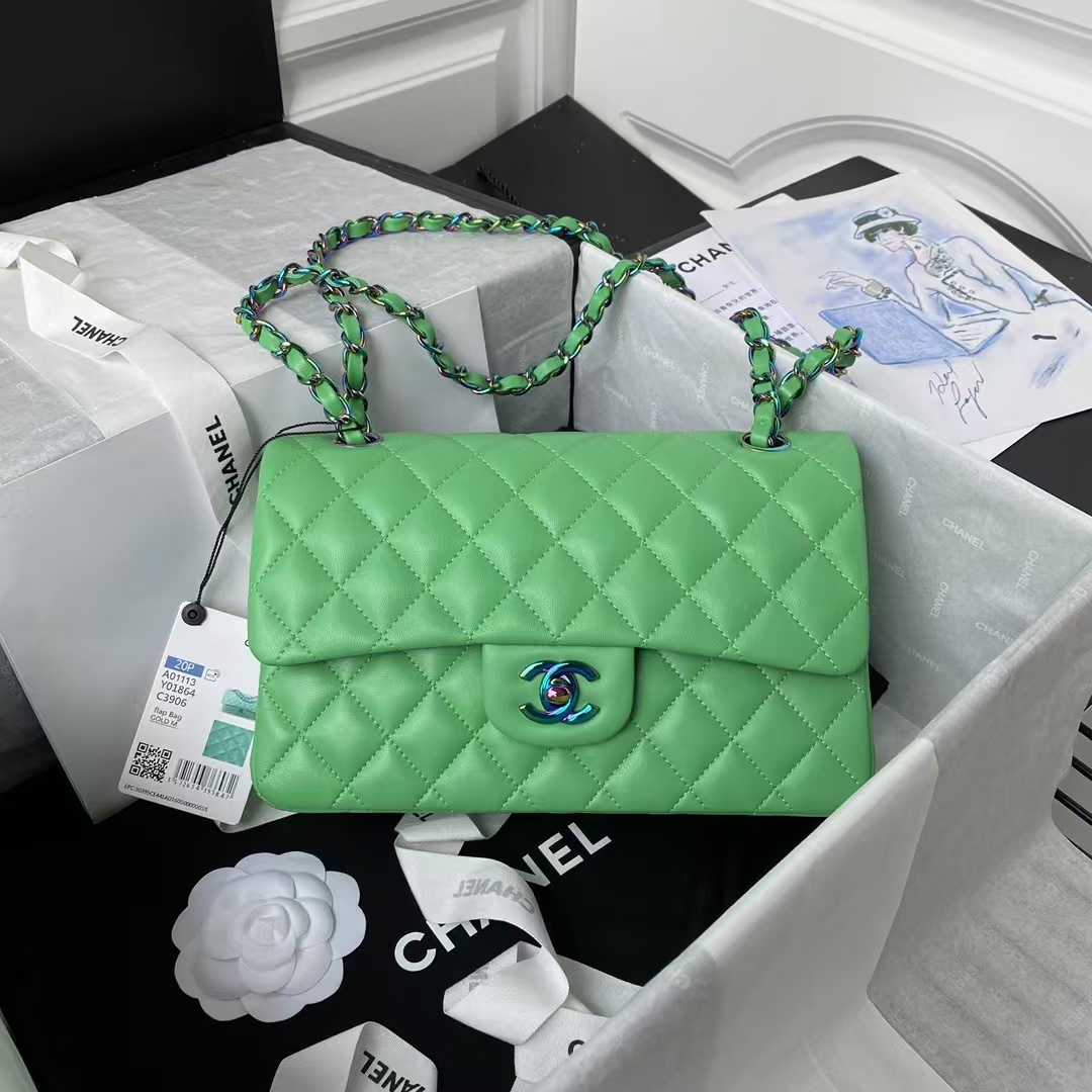 Replicate Chanel Small Classic Handbag Gradient Metal(1:1 replica)