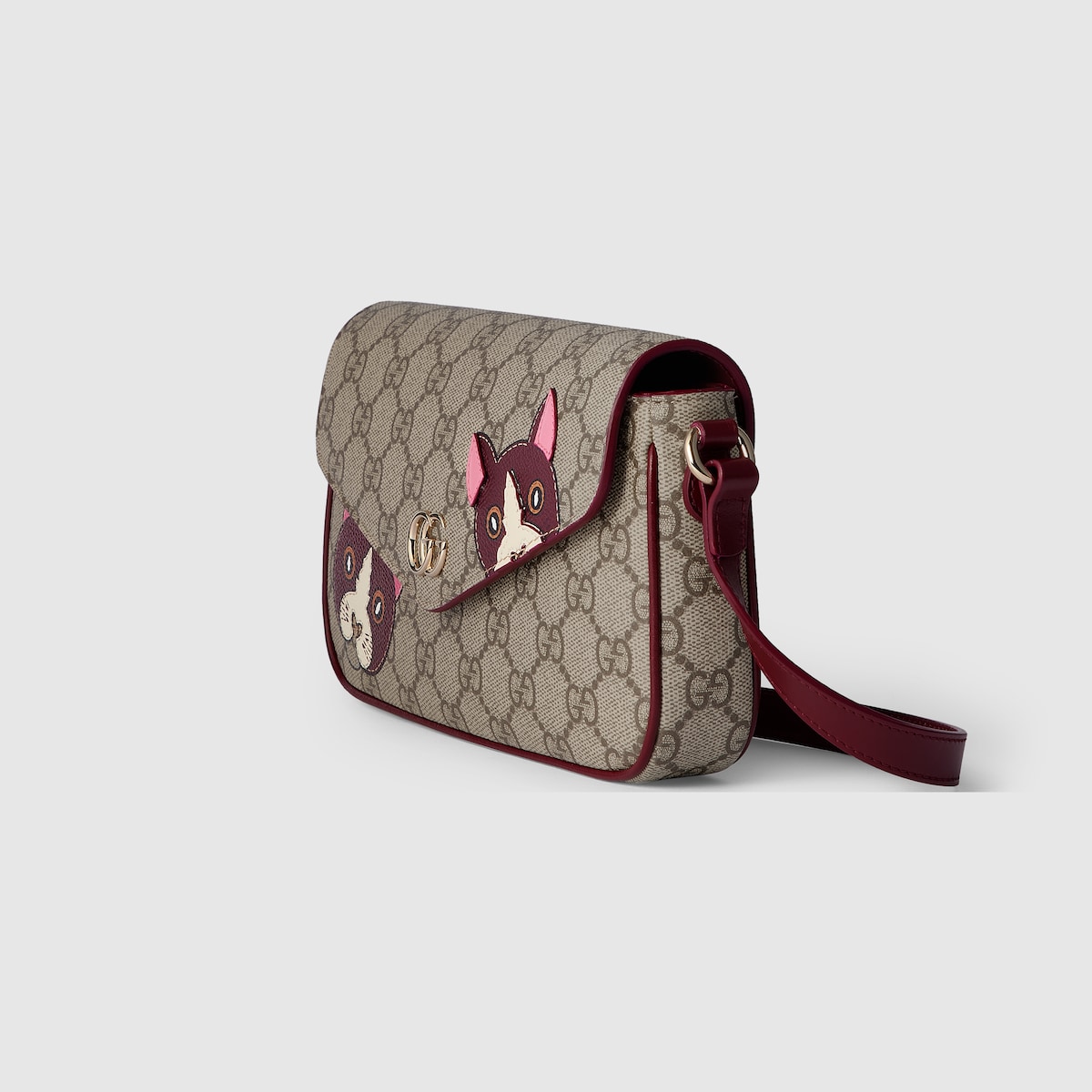 Replicate GG Mini Shoulder Bag With Cat Detail(1:1 replica)