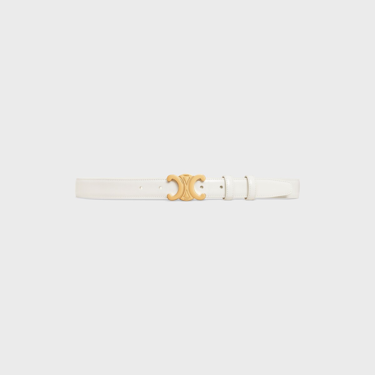 Replicate Medium Triomphe Belt in Taurillon Leather(1:1 replica)