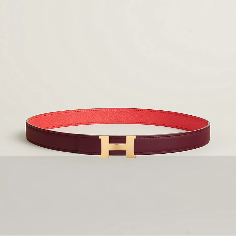 Replicate Mini Constance belt buckle   Reversible leather strap 24 mm(1:1 replica)