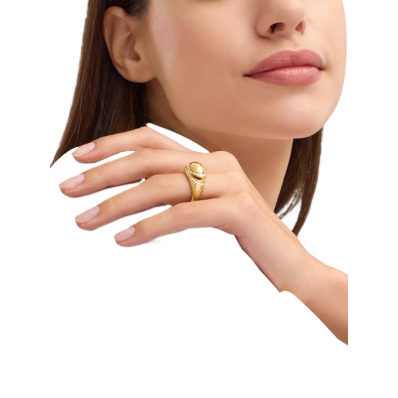 Replicate Bvlgari Cabochon Ring(1:1 replica)
