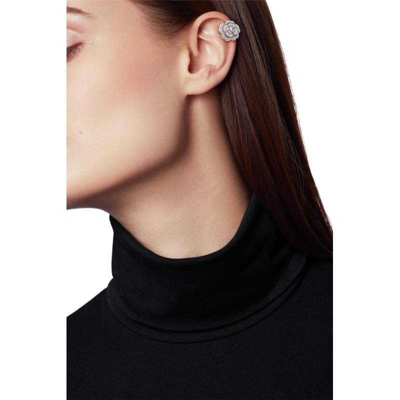 Replicate Bouton de Camélia earrings(1:1 replica)