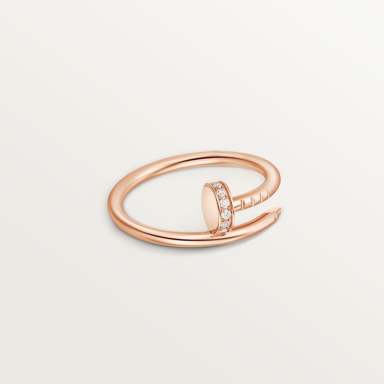 Replicate Juste un Clou ring, small model, diamonds(1:1 replica)