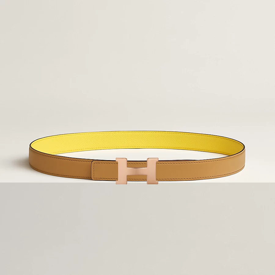 Replicate Mini Constance belt buckle   Reversible leather strap 24 mm(1:1 replica)