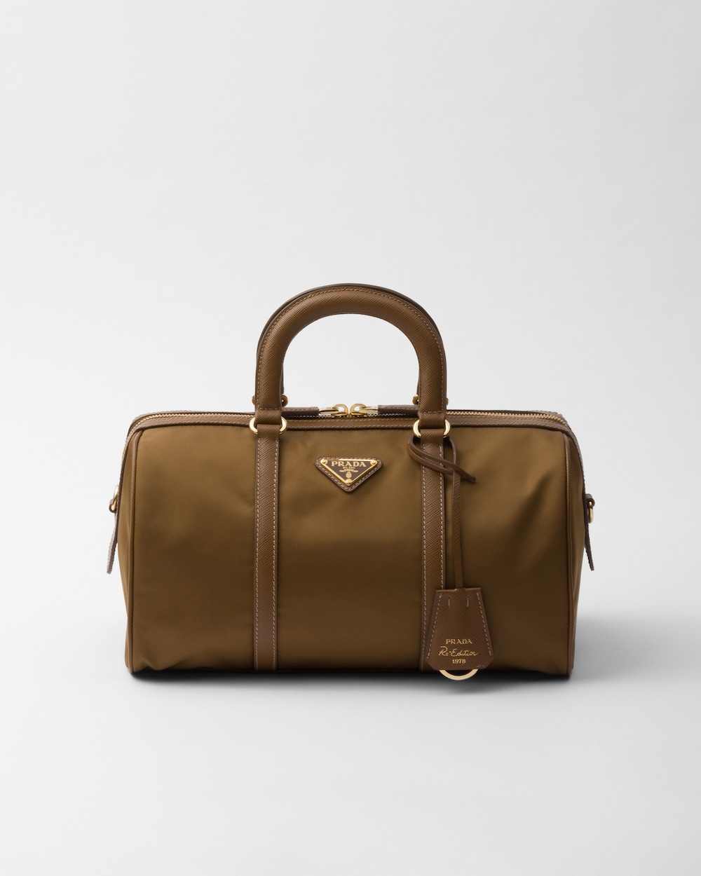 Replicate Prada Re-Edition 1978 Medium Re-Nylon and Saffiano Leather Top-Handle Bag(1:1 replica)