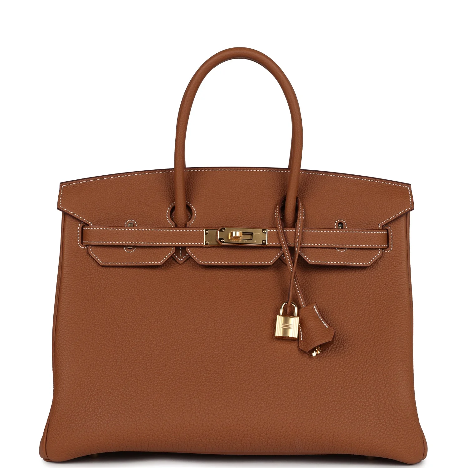 Replicate Hermes Birkin 35 Gold Togo Gold Hardware(1:1 replica)
