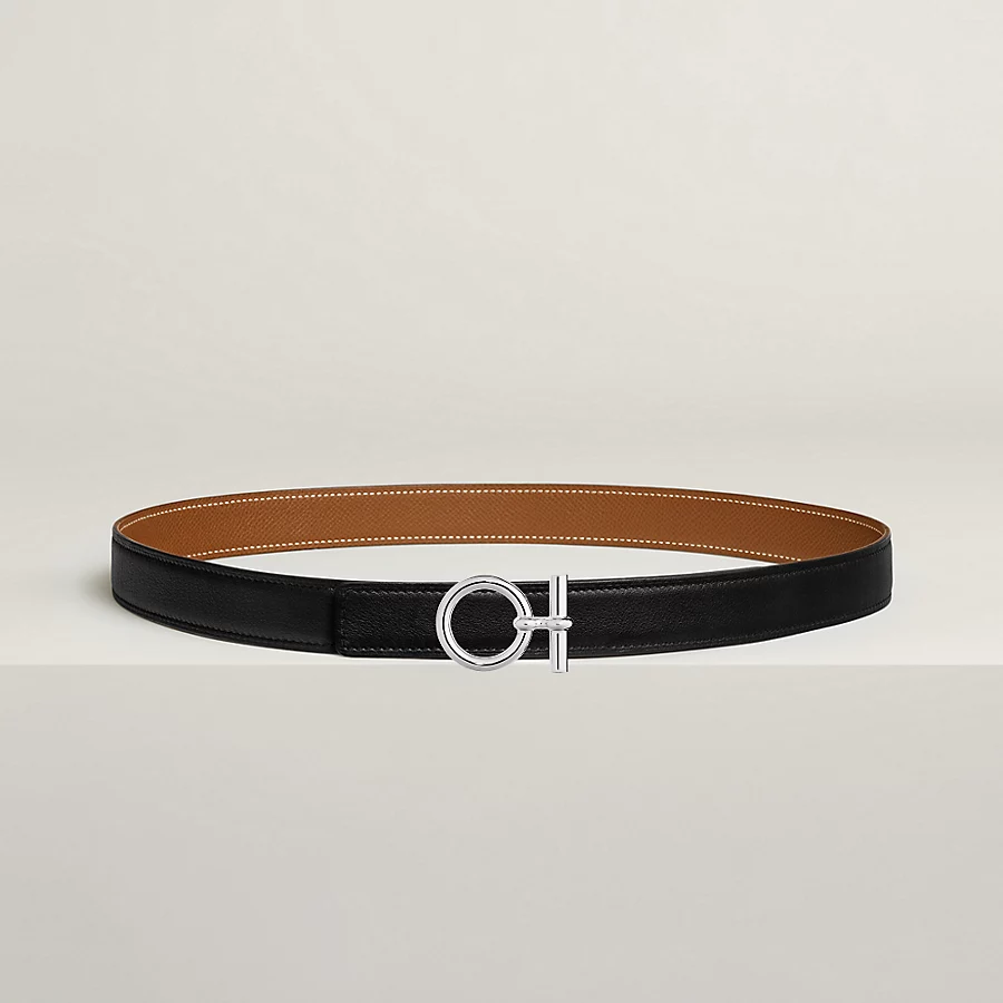 Replicate Flot belt buckle   Reversible leather strap 24 mm(1:1 replica)