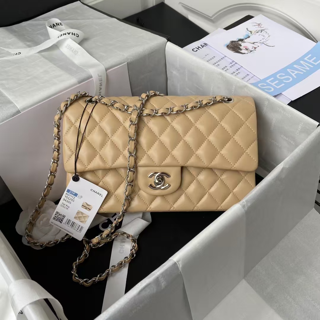 Replicate Chanel Classic 11.12 Handbag Silver Hardware(1:1 replica)