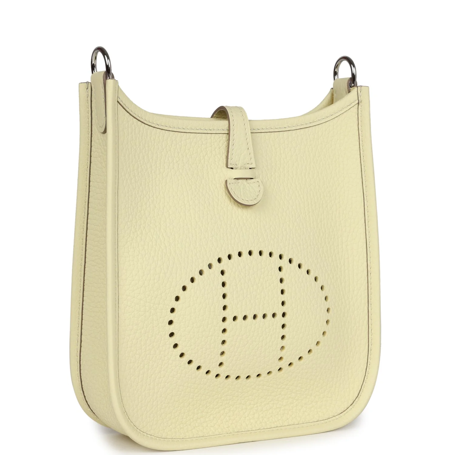Replicate Hermes Evelyne TPM Jaune Milton Clemence Palladium Hardware(1:1 replica)